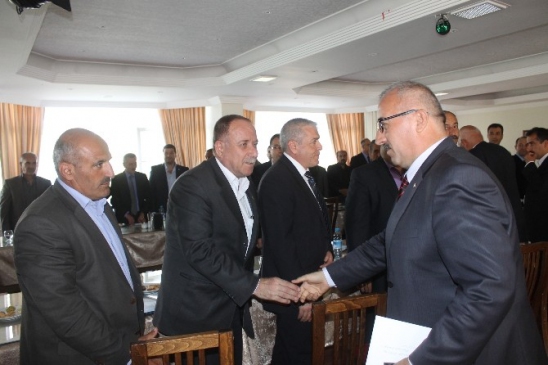 Mardin Merkez'de Emniyet Müdürü, Muhtarlarla Buluştu