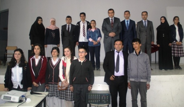 Mardin Midyat'ta Lise ve Ortaokullar Arası Matematik Olimpiyatları Yapıldı