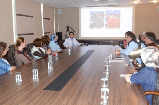 Kartepe Belediyesi Personeline Sigaranın Zararları ve KOAH Anlatıldı