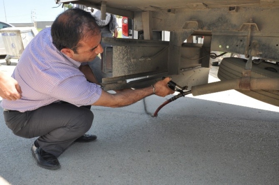 Bursa İnegöl'de Yapılan Egzoz Gazı Denetimlerinde Ceza Kesildi