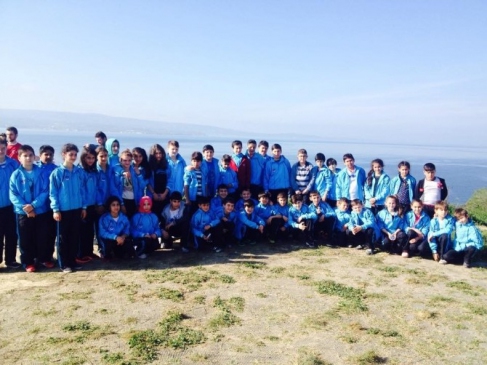 Kocaeli Büyükşehir Kağıtspor Kulübü Sporcuları Çanakkale'de Tarihi Yerleri Gezdi