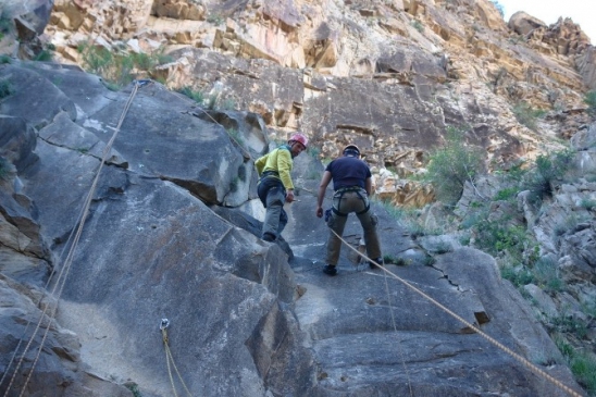Uzundere İlçesi'nde Türkiye Dağcılık Federasyonu Tarafından Düzenlenen Eğitim Kampı Devam Ediyor