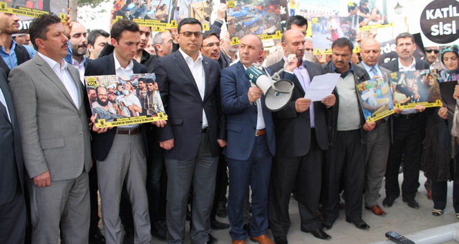 Erzincan'da Mursi'nin İdam Kararına Tepki Gösterildi