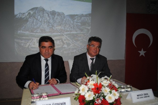 Amasya'da UNESCO Süreci İçin Amasya Belediyesi Ve OKA Anlaşması İmzaladı