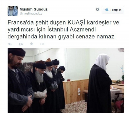 İstanbul'da Müslim Gündüz, Kuaşi Kardeşler'i Övdüğü İddiasıyla Soruşturma Geçiriyor