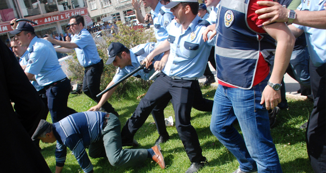Tokat Turhal'da Pancar Ekicileri Kooperatifi Kongresinde Kavga Çıktı