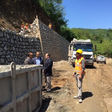 Ordu Merkez'de Sıcak Asfalt Çalışmaları Hızla Devam Ediyor