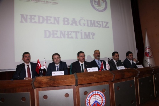 Trabzon'da "Neden Bağımsız Denetim?" Konulu Panelde 17 Üyeye Mühür Verildi
