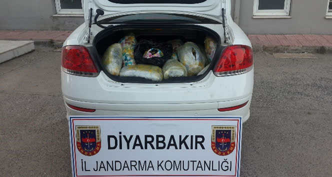 Diyarbakır'da Uyuşturucu Operasyonu Kapsamında 78 Kilo Esrar Ele Geçirildi
