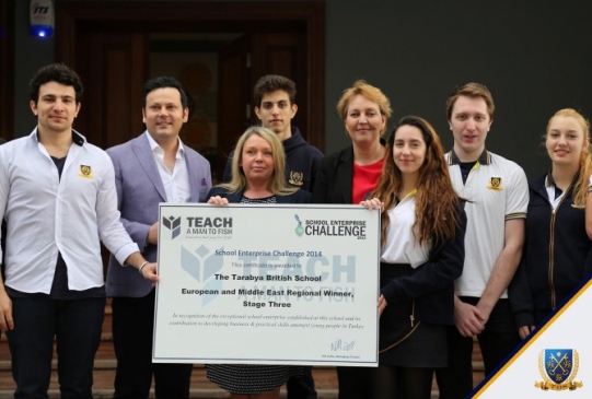 Tarabya'da İngiliz Okulları, Girişimcilik Yarışmasında Şampiyon Oldu