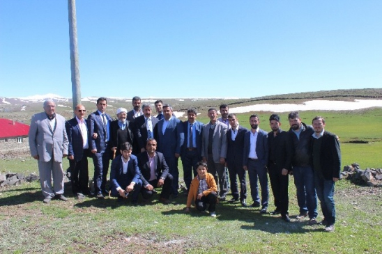 Tekman'da Abdurrahim Fırat, Seçim Çalışmalarını Sürdürüyor