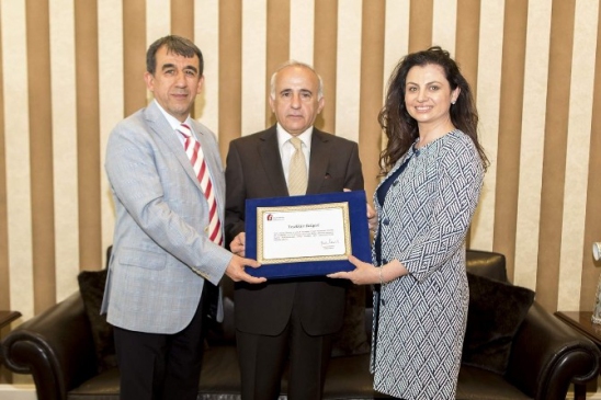 Kütahya'da Maliye Bakanı'nın Teşekkür Belgesi Töreni Gerçekleşti