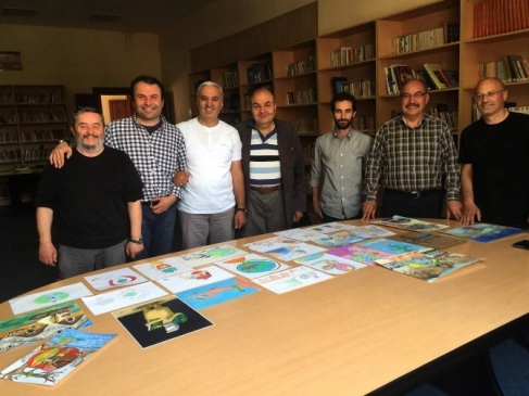 Amasya'da Düzenlenen Karikatür Yarışmasında Ödüller Sahiplerini Buldu