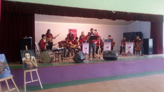 Erzincan'da Güzel Sanatlar Lisesi Öğrencileri Konser Turnesi Düzenledi