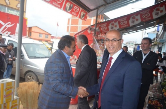 Kars Selim'de AK Parti Adayları Muhtarların Sorunlarını Dinledi