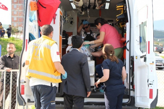 Bolu Yeniçağa'da Bebeğin Isınması İçin Saç Kurutma Makinesi Kullanıldı