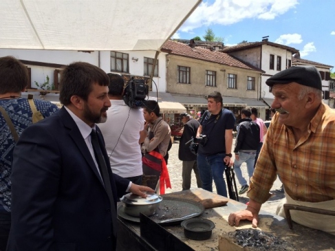 Karabük Safranbolu'da Durmuş Yalçın, Esnafın Sorunlarını Çözmeyi Hedefliyor