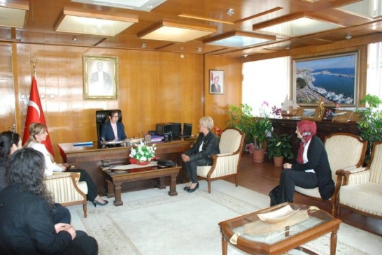 Sinop'ta Hemşireler Haftası için Vali Çetinkaya'ya Ziyaret Gerçekleşti