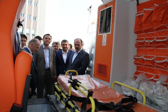 Nevşehir'de 7 Yeni Ambulansın Teslim Töreni Gerçekleştirildi