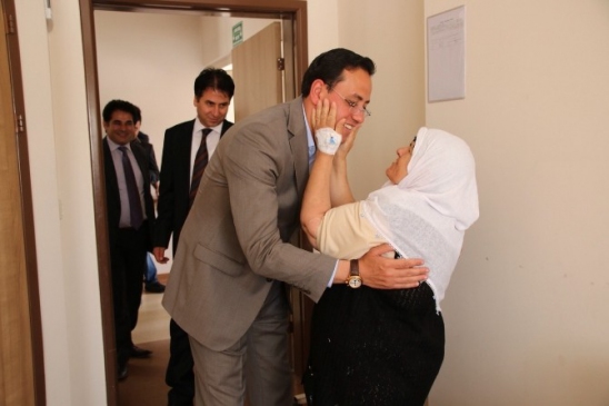 Nevşehir'de AK Parti Milletvekili Adayları Hastanede Moral Ziyareti Gerçekleştirdi