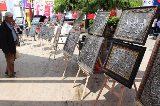 Ordu'da Gençlik Haftası Kapsamında Alüminyum Tablo Sergisi Düzenlendi