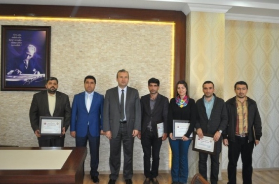 Siirt Kurtalan'da Başarılı 6 Personele Ödül Töreni Düzenlendi