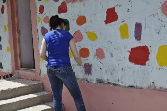 Şanlıurfa Siverek'te Türk Eğitim Sen'den Okul Boyama Kampanyası