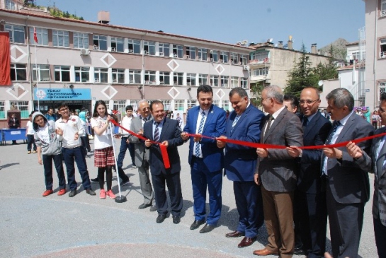 Tokat Gaziosmanpaşa'da Öğrenciler Bilim Projelerini Sergiledi