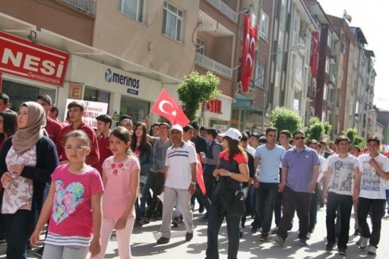 Çorum Sungurlu'da 19 Mayıs Gençlik Yürüyüşü Gerçekleşti