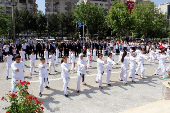Adıyaman Merkez'de 19 Mayıs Atatürk'ü Anma Gençlik ve Spor Bayramı Etkinlikleri Gerçekleşti