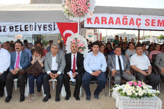 Arsuz'da Karaağaç Semt Pazarı'nın Temeli Törenle Atıldı