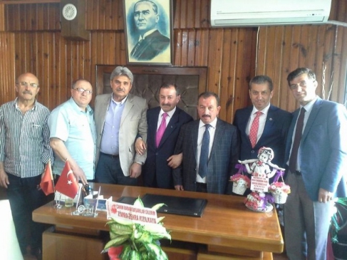 Fatsa'da Yeni Muhtarlar Derneği Başkanı Naci Kızılkaya Göreve Başladı