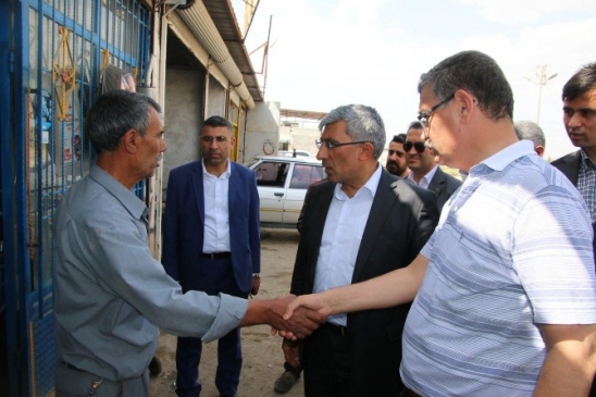 Şanlıurfa Suruç'ta Sanayi Sitesi Yolu Parke Taşı İle Yenilenecek