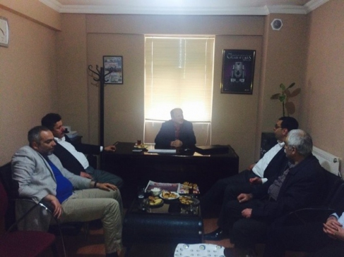 Serkan Bayram, Erzincan'da Türkiye Gazetesi ve İhlas Pazarlama'yı Ziyaret Etti