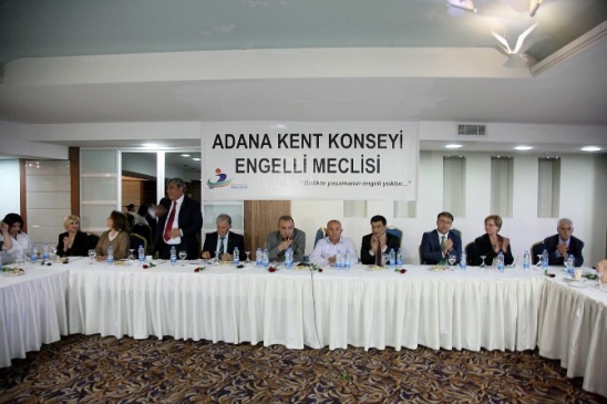 Adana'da Engelli Meclisi, MHP'li Adaylardan Sorunları Dinledi