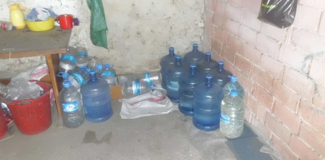 Salihli'de Yapılan Operasyonda 173 Litre Kaçak Rakı Bulundu