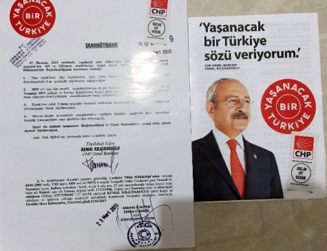 Kemal Kılıçdaroğlu, 7 Haziran Seçimlerinde Noter Onaylı Vaatler Gönderdi