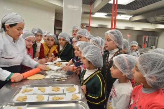 Gaziantep'te 300 Çocuk Mutfak Sanatları Eğitimi Alıyor