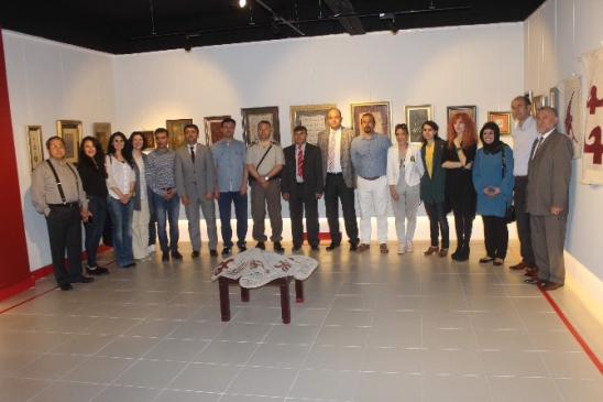 Beyşehir'de Selçuk Üniversitesi Karma Sanat Sergisi Açıldı