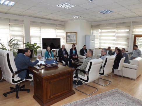 Diyarbakır Ergani'de Seçim Güvenliği İçin Toplantı Düzenlendi