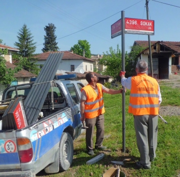 Düzce Merkez Nalbantoğlu Mahallesi'nde Sokak Numaralandırma Çalışmaları Bitirildi
