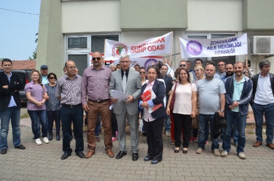 Zonguldak'ta Aile Hekimleri, Sağlık Sorunlarını Dile Getirdiler