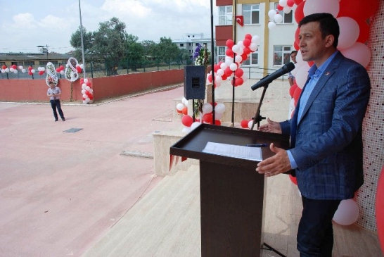 İzmir Menderes'te İmam Hatip Ortaokulu Açılışında Hamza Dağ Açıklamalarda Bulundu