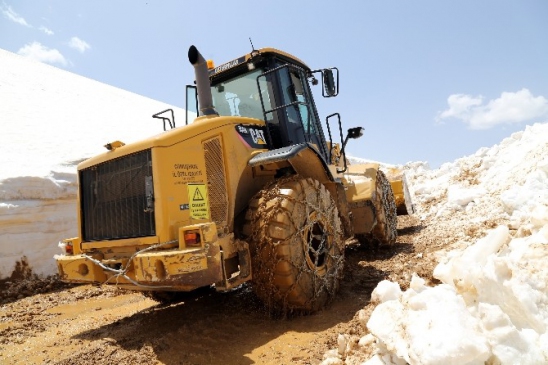 Gümüşhane Merkez'de Karla Mücadele İle Yayla Yolları Açılıyor