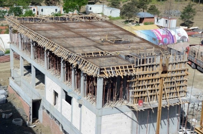 Sungurlu'da MYO Kampüs İnşaatının İlk Etabı 2015 Sonunda Tamamlanacak