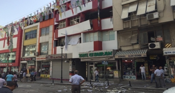 Mersin Adana'da HDP Binalarına Yapılan Bombalı Saldırılar Soruşturuluyor