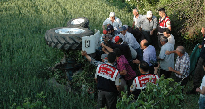 Bursa Yenişehir'de Devrilen Traktör Sonucu Bir Çiftçi Hayatını Kaybetti
