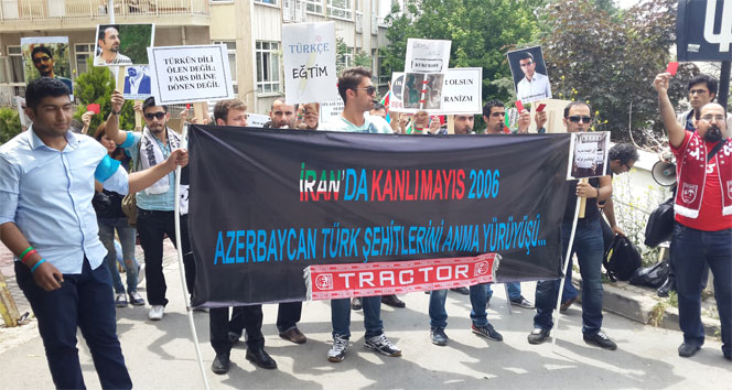 İstanbul'da İran Büyükelçiliği Önünde Türk Aktivistlerin Protestosu Gerçekleşti