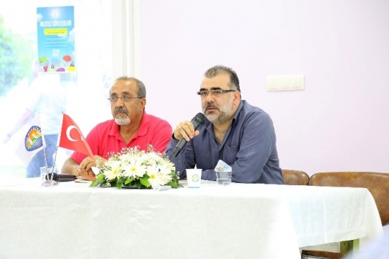 Mersin Mezitli'de Nilüfer Belediyesi Danışmanı Emre Feza Soysal Ağırladı