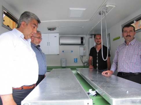 Hisarcık Belediyesi Eski Çöp Aracını Modern Cenaze Yıkama Aracına Dönüştürdü